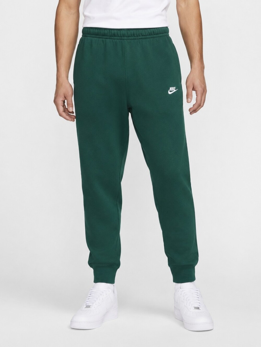 Nike Sportswear Club Fleece Joggers Green Abyss Men’s Large 36–42 Waist